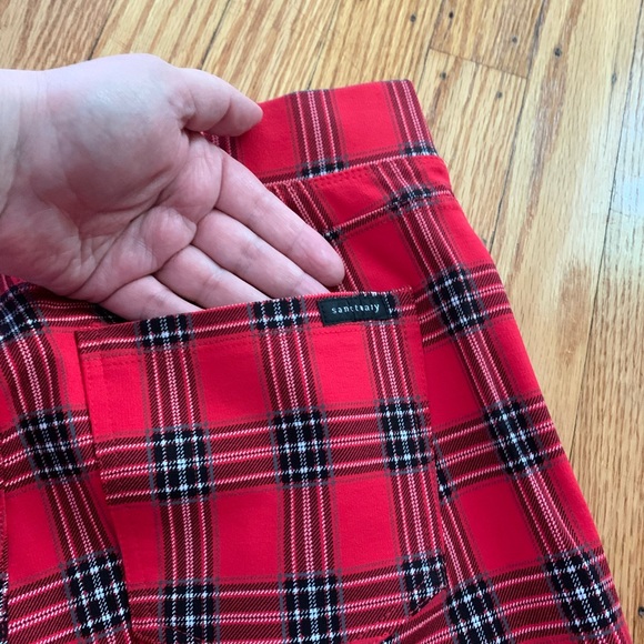 Anthropologie Sanctuary Plaid Runway Leggings - Picture 6 of 8